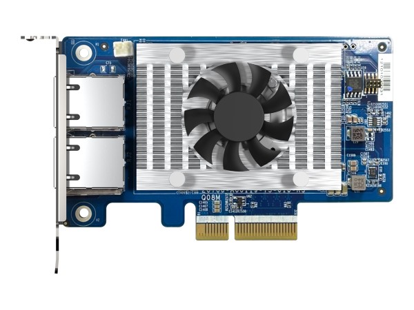 QNAP QXG-10G2T-X710 - Netzwerkadapter - PCIe 3.0 x4 Low-Profile - 10Gb Ethe QXG-10G2T-X710