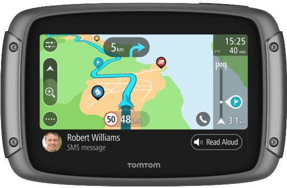 TOMTOM TOMTOM RIDER 550 - Premium Pack - GPS-Navigationsgerät - Motorrad 4.3"
