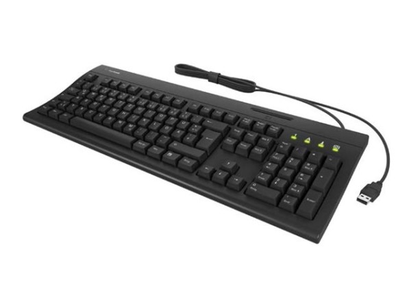 RAIDSONIC RAIDSONIC KEYSONIC KSK-8041U-CR Tastatur mit Kartenleser Full-Size