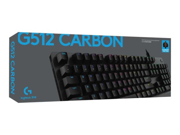 LOGITECH G512 CARBON GX BROWN CARBON 920-009349