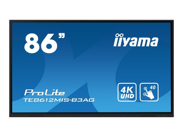 IIYAMA TE8612MIS-B3AG 218,4cm (86") TE8612MIS-B3AG