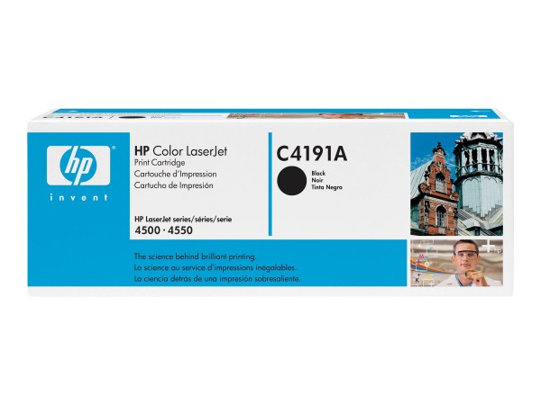 HP C4191A Schwarz LaserJet Tonerpatrone (C4191A) C4191A