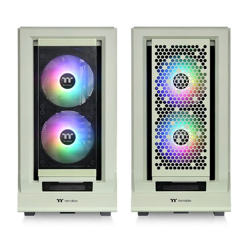THERMALTAKE Ceres 350 MX Midi-Tower Gehäuse Seitenfenster grün CA-1Z3-00MEWN-00