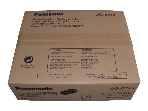 PANASONIC PANASONIC UG 5545 Schwarz Tonerpatrone