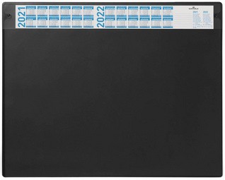 DURABLE Schreibunterlage mit Jahreskalender, dunkelblau
