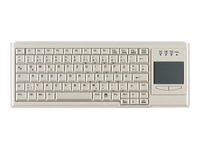 ACTIVE KEY AK-4400-GP-W/US - Soft-Druckpunkt - Touchpad - hellgrau - US AK-4400-GP-W/US