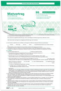 RNK Verlag Vordruck "Universal-Mietvertrag für Wohnungen"