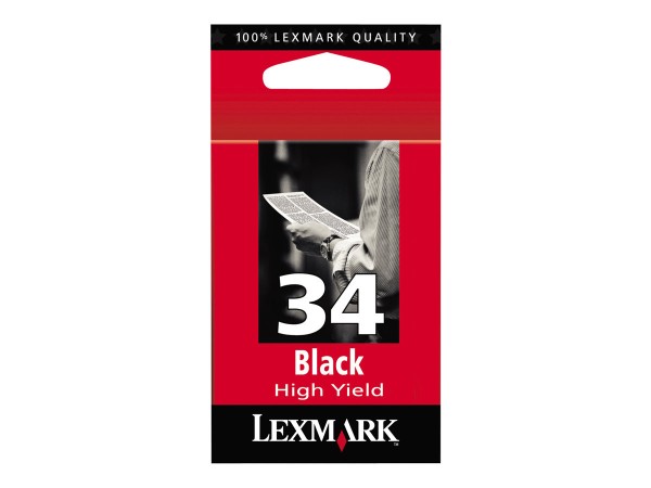 LEXMARK Cartridge No. 34 Schwarz Tintenpatrone 18C0034E