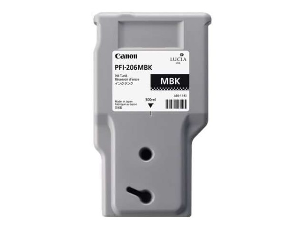 CANON PFI 206 MBK mattschwarz Tintenbehälter 5302B001