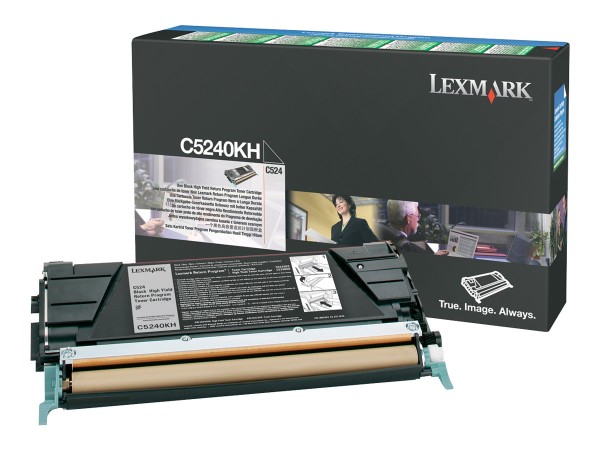 LEXMARK LEXMARK Schwarz Tonerpatrone LCCP, LRP