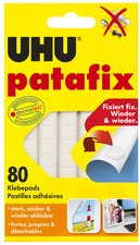 UHU Klebepads patafix, wieder ablösbar, gelb