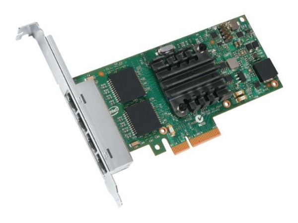 INTEL ETHERNET I350-F4 SERVER ADAPTER RJ45 PCI-E BULK I350F4BLK