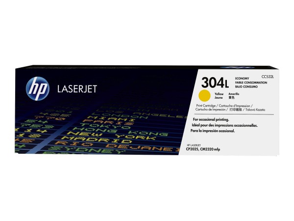 HP 304L Economy Gelb LaserJet Tonerpatrone (CC532L) CC532L