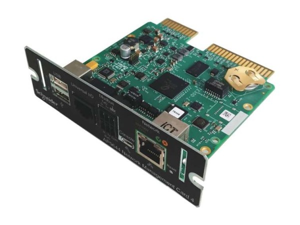 APC Network Management Card LCES2 with Modbus, Ethernet and Aux Sensors - F AP9644
