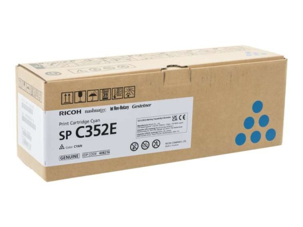 RICOH Toner cyan C352DN 408216