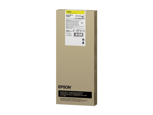 EPSON SJIC48P-Y INK CARTRIDGE CW C8000E YELLOW (C13T55P440) C13T55P440