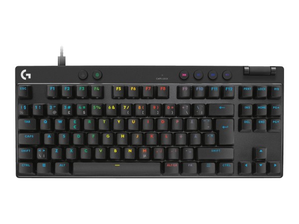 LOGITECH LOGITECH G PRO X RAPID - Tastatur - TKL - Hintergrundbeleuchtung - USB - QWERTY - Nordisch