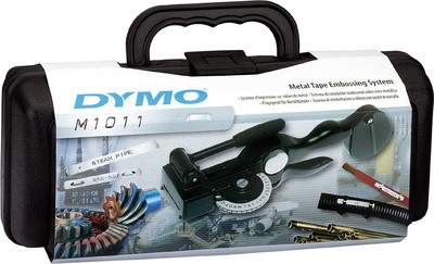 DYMO Metallschriftpräger "RHINO M1011", schwarz