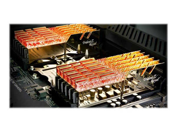GSKILL Trident Z Royal gold DIMM 16GB Kit (2x8GB) F4-4600C18D-16GTRG