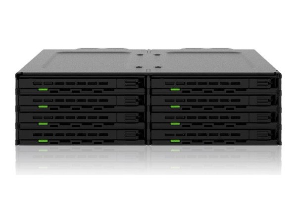 ICY DOCK ICY DOCK 8x2.5" SATA/SAS in 1x5.25"m bay mobile rack