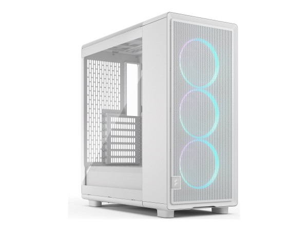 FRACTAL DESIGN Epoch White TG RGB Clear tint ATX Gaming Gehäuse Mesh Seiten FD-C-EPO1A-05