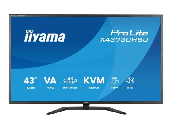 IIYAMA ProLite X4373UHSU 108cm (42,5") X4373UHSU-B2