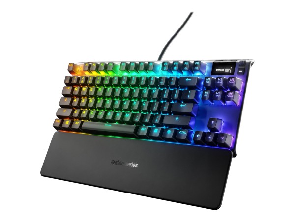 STEELSERIES STEELSERIES APEX 7 TKL Tastatur USB QWERTY US Englisch Grau (64646)
