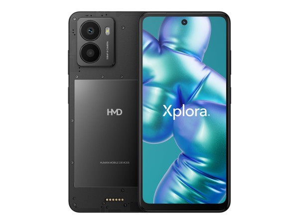 HMD HMD Fusion X1 Smartphone 6/128GB dunkelgrau Android 14