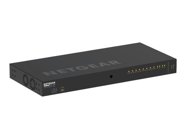 NETGEAR M4250 12-Port AV Line PoE+ Switch 125W 2x1G 2xSFP Managed Switch GSM4212P-100EUS