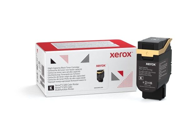 XEROX High capacity black original box toner cartridge for C325 006R04831