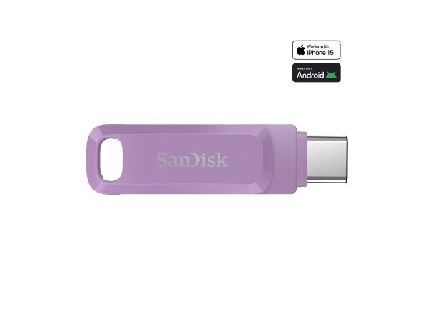 WESTERN DIGITAL SANDISK Ultra Dual Drive Go USB-C Lavender 256GB