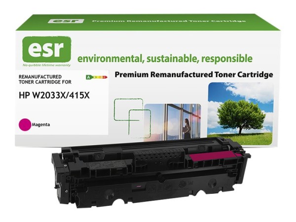 ESR ESR Toner cartridge compatible with HP W2033X black High Capacity remanufactured 6.000 pages