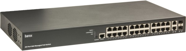 BAROX BAROX Switche für 19"- und Tischmontage mit Management 370W