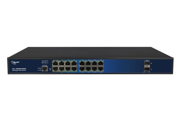 ALLNET Switch full managed Layer2+ 18 Port ALL-SG8618PMJ
