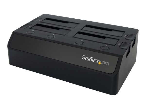 STARTECH.COM USB 3.0 4 Bay 6,35/8,89cm 2,5/3,5Zoll SATA III Festplatten/SSD SDOCK4U33