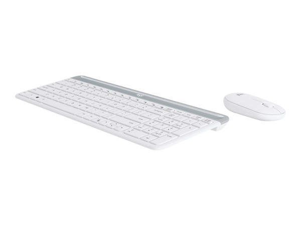 LOGITECH Slim Wireless Keyboard and Mouse Combo MK470 OFFWHITE (CH) 920-009193