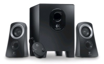 Logitech 2.1 Lautsprecher System Z313, schwarz