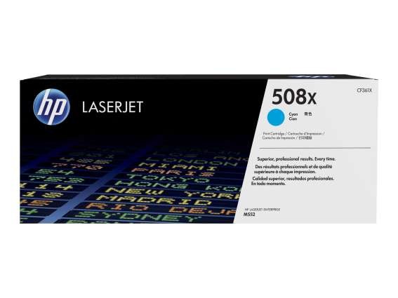 HP 508X Cyan LaserJet Tonerpatrone (CF361X) CF361X
