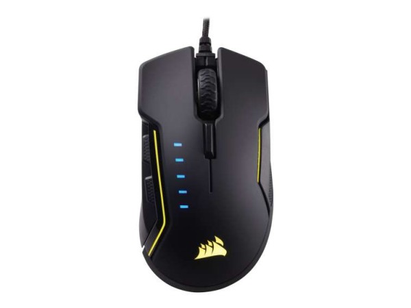 CORSAIR Maus CORSAIR Gaming GLAIVE RGB Mouse Aluminium CH-9302111-EU