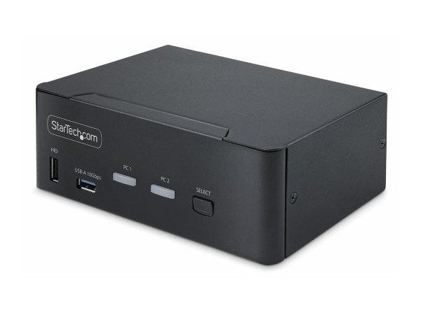 STARTECH.COM 2-Port Dual-Monitor DisplayPort KVM Switch P2CDD143-KVM-SWITCH