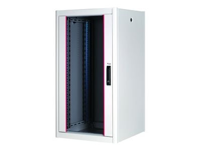 EQUIP EQUIP Serverschrank 19"  22U 600x600mm Glastür   grau