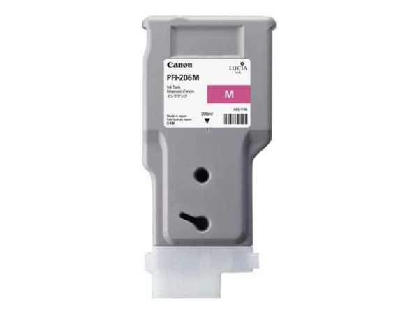 CANON PFI 206 M Magenta Tintenbehälter 5305B001