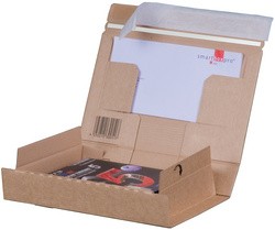 smartboxpro Paket-Versandkarton PACK BOX, DIN A4+, braun