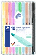 STAEDTLER Textmarker "triplus highlighter", 10er Etui