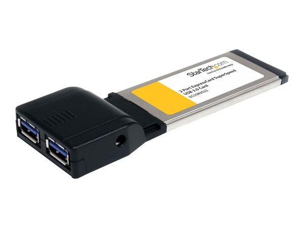 STARTECH.COM 2 Port USB 3.0 ExpressCard mit UASP Unterstützung - USB 3.0 Sc ECUSB3S22