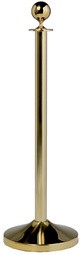 Securit Absperrsystem CLASSIC - Pfosten und Fuß, gold