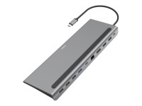 HAMA HAMA Essential Line "Connect2Office Pro" - Dockingstation - USB-C 3,2 Gen 1 / Thunderbolt 3 / Thunde HAMA HAMA Essential Line "Connect2Office Pro" - Dockingstation - USB-C 3,2 Gen 1 / Thunderbolt 3 / Thunde
