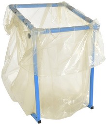 DM-folien Seitenfaltensack, transluzent, 1.000 Liter