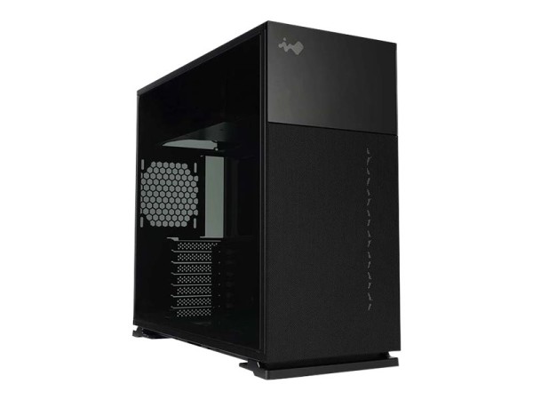 IN WIN 127 Midi-Tower Tempered Glass - schwarz IW-CS-127BLK