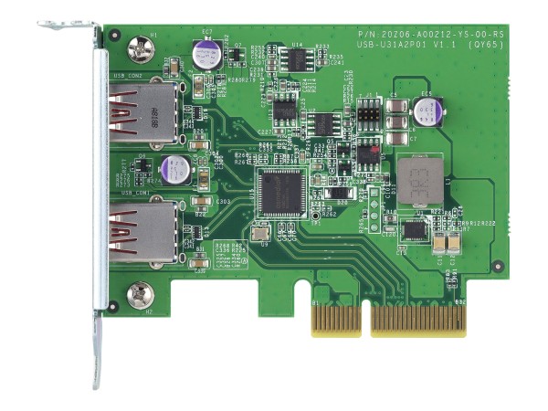 QNAP QNAP USB 3.2 Gen 2 Dual-Port PCIe Erweiterungskarte